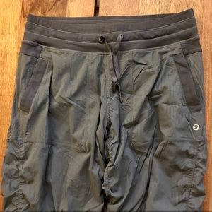 Lululemon Lined Dance Studio Pant Gray 10 Reg